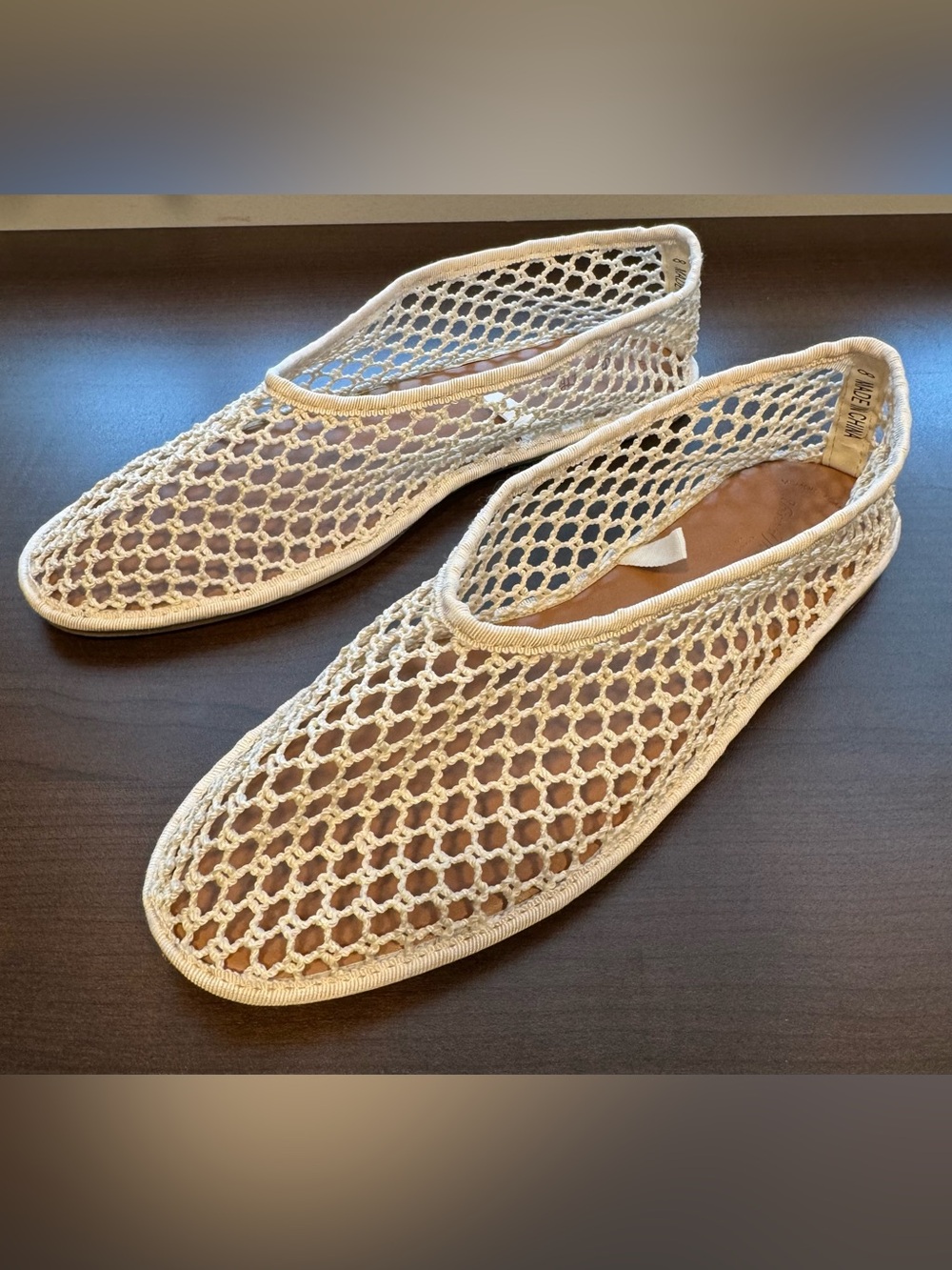 Universal Thread Esme Woven Mesh Slip-On Flats NWOT